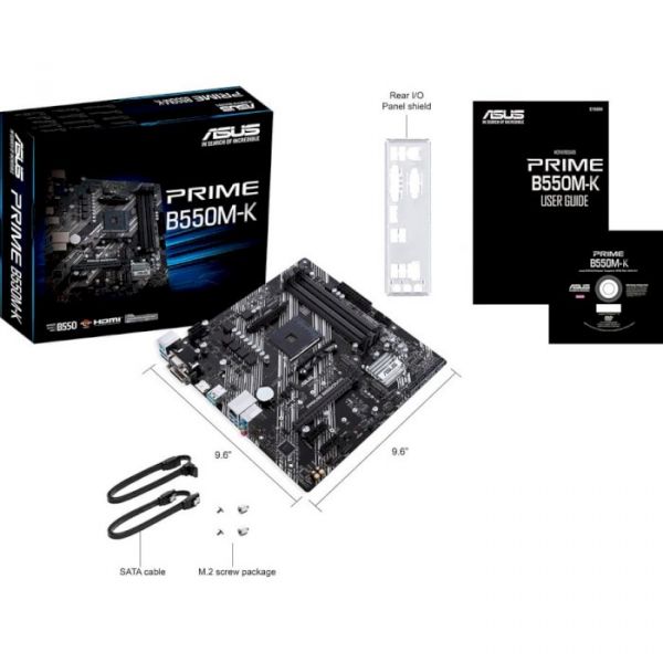 Материнська плата Asus Prime B550M-K