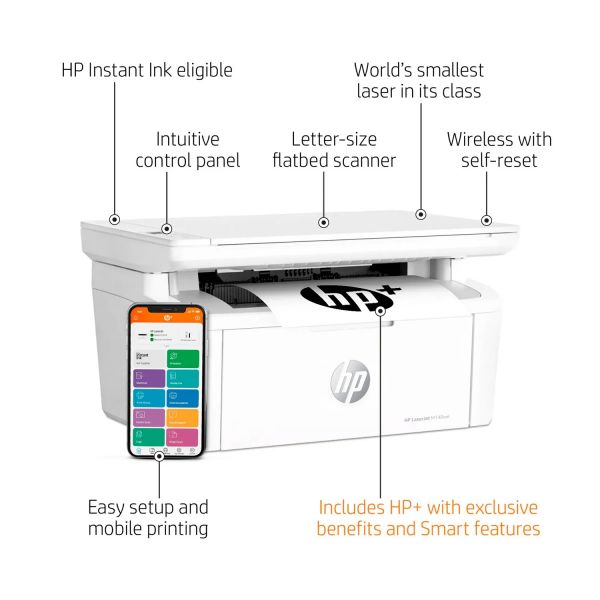 БФП HP LaserJet M140WE (7MD72E)