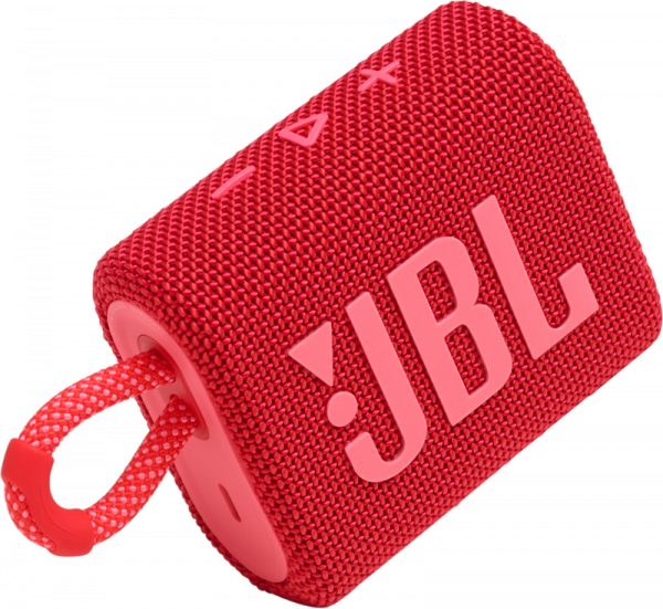 Портативна акустика JBL Go 3 Red (JBLGO3RED)