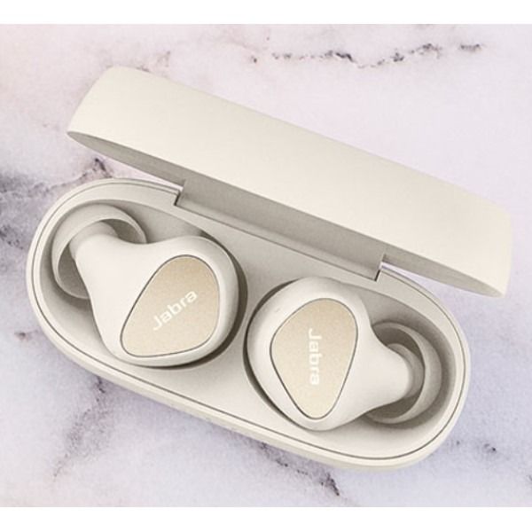 Навушники TWS Jabra Elite 4 Light Beige (100-99183002-99)