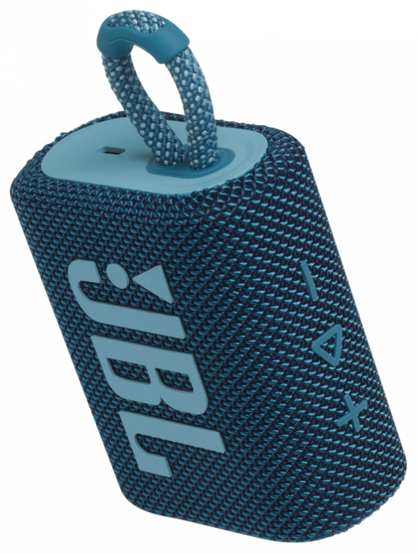 Портативна акустика JBL Go 3 Blue (JBLGO3BLU)