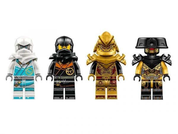 Блоковий конструктор LEGO Ninjago Суперсила дракона Зейна/ Автомобіль для перегонів (71791)