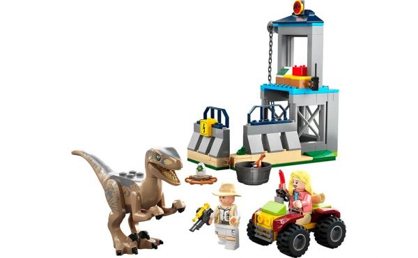 Блоковий конструктор LEGO Jurassic World Втеча велоцираптора (76957)