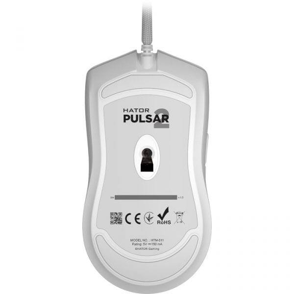 Миша Hator Pulsar 2 White (HTM-511)