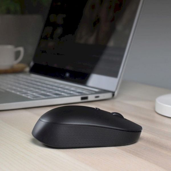 Миша бездротова Xiaomi Mi Dual Mode Wireless Mouse Silent Edition Black (HLK4041GL\WXSMSBMW02)