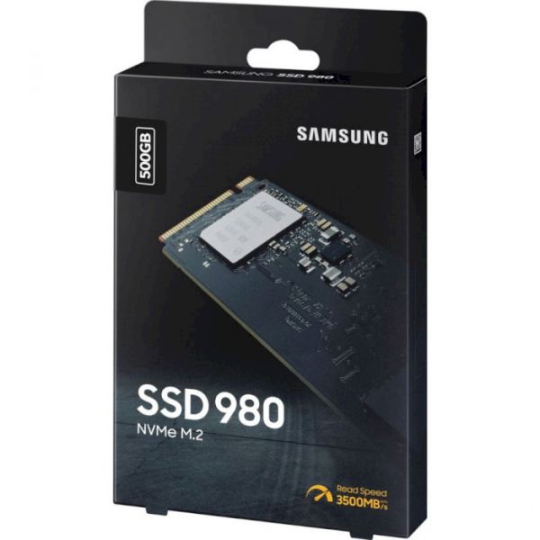 SSD накопичувач M.2 500GB Samsung 980 (MZ-V8V500BW)