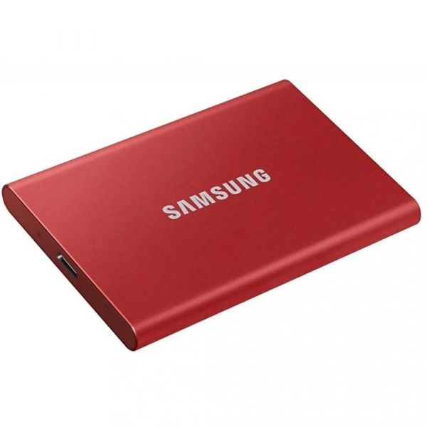 SSD накопичувач Samsung T7 1 TB Red (MU-PC1T0R/WW)