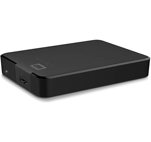 Зовнішній жорсткий диск 2.5" USB 5.0TB WD Elements Portable Black (WDBU6Y0050BBK-WESN)