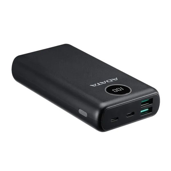 Зовнішній акумулятор (Power Bank) ADATA P20000QCD 20000mAh Black