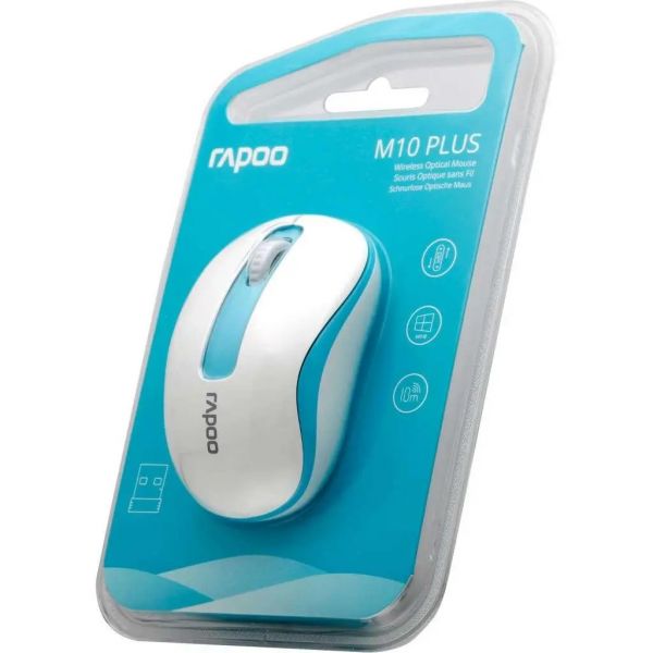 Миша RAPOO M10 Wireless Optical Mouse Blue