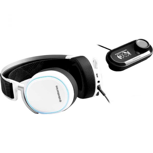 Комп'ютерна гарнітура SteelSeries Arctis Pro + GameDac White (61454)