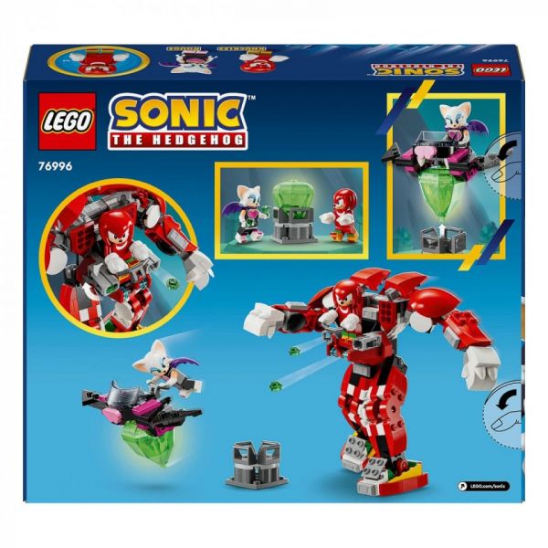 Блоковий конструктор LEGO SONIC Вартовий робот Єхидни Наклз (76996)