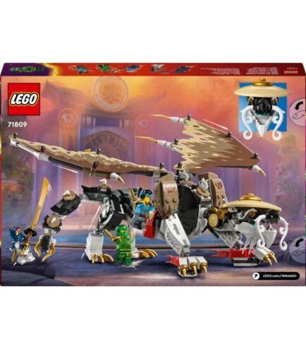 Блоковий конструктор LEGO NINJAGO Еґалт Повелитель Драконів (71809)