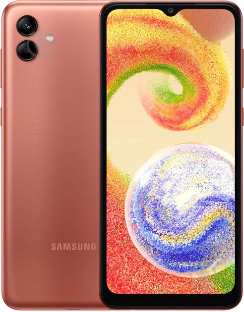 Смартфон Samsung Galaxy A04 3/32GB Copper (SM-A045FZCD)