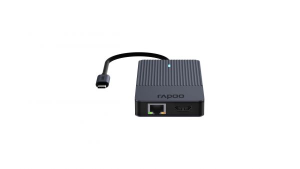 USB-хаб RAPOO 8-in-1 USB-C Multiport Adapter (UCM-2004)