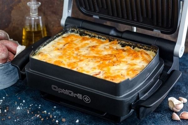 Електрогриль притискний Tefal OptiGrill+ XL (GC724D12)