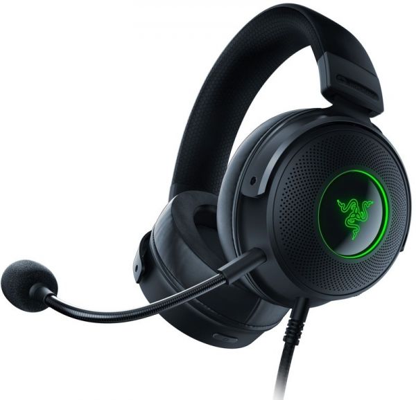 Комп'ютерна гарнітура Razer Kraken V3 HyperSense Black (RZ04-03770100-R3M1)