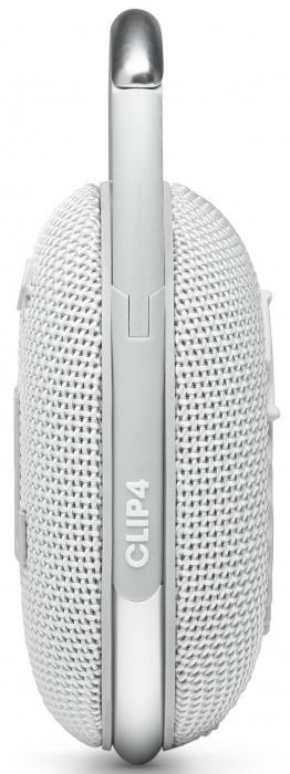 Портативна акустика JBL Clip 4 White (JBLCLIP4WHT)