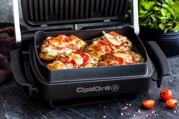 Електрогриль притискний Tefal OptiGrill+ XL (GC724D12)