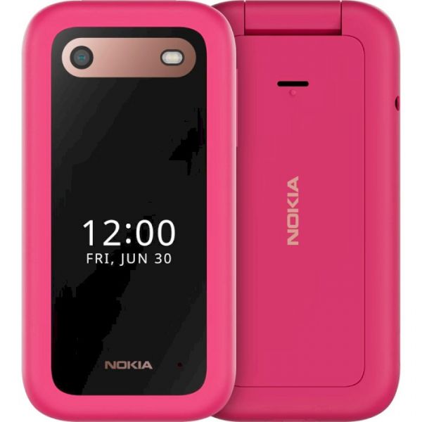 Мобільний телефон Nokia 2660 Flip Pink (1GF011PPC1A04)