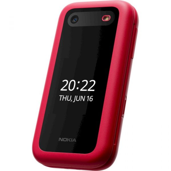 Мобільний телефон Nokia 2660 Flip Red (1GF011PPB1A03)