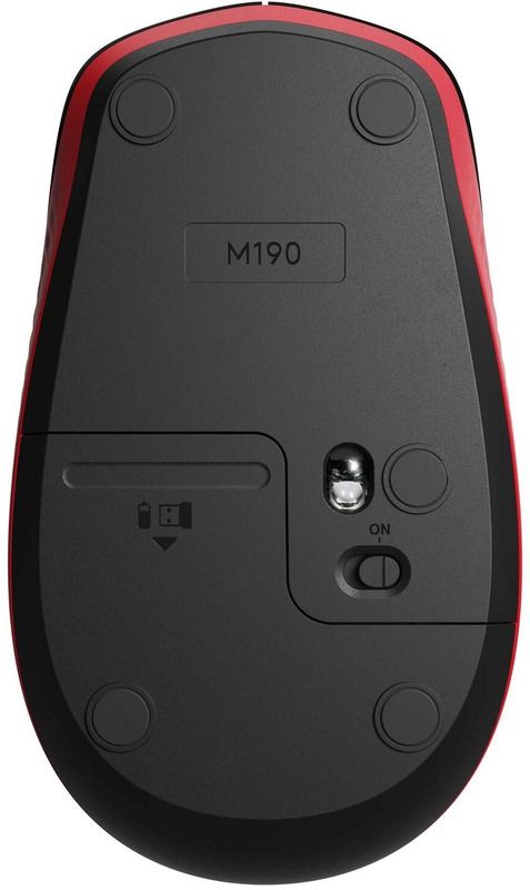 Миша Logitech M190 Wireless Red (910-005908)