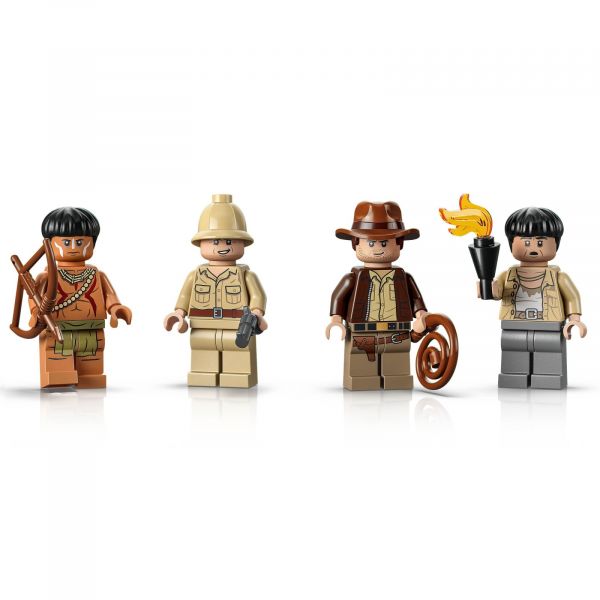 Блоковий конструктор LEGO Indiana Jones Храм Золотого Ідола (77015)