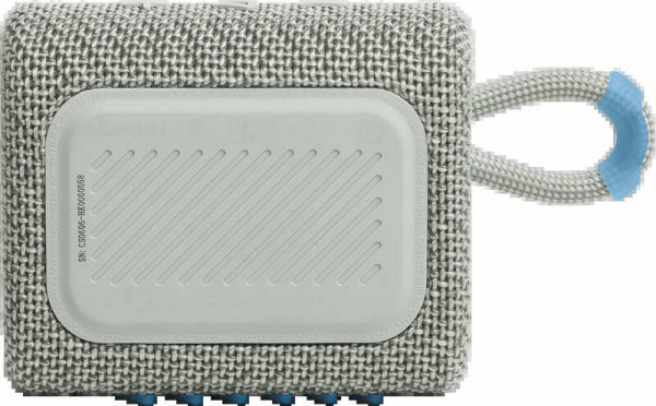 Портативна акустика JBL Go 3 Eco White (JBLGO3ECOWHT)