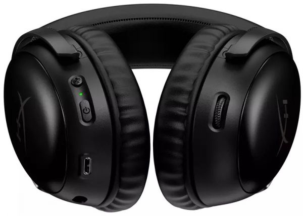 Комп'ютерна гарнітура HyperX Cloud III Wireless Black (77Z45AA)