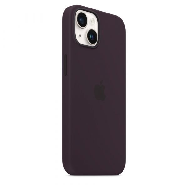 Чехол Apple Silicone Case with MagSafe iPhone 14 (1:1 original) Elderberry