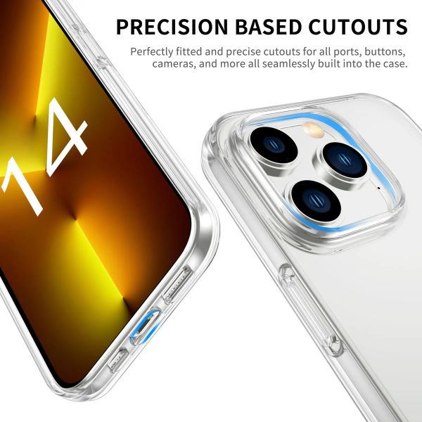 Чехол Mutural Qintou series TPU Case for iPhone 14 Pro Transparant