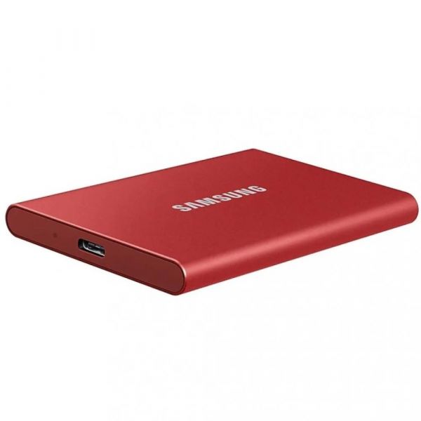 SSD накопичувач Samsung T7 1 TB Red (MU-PC1T0R/WW)