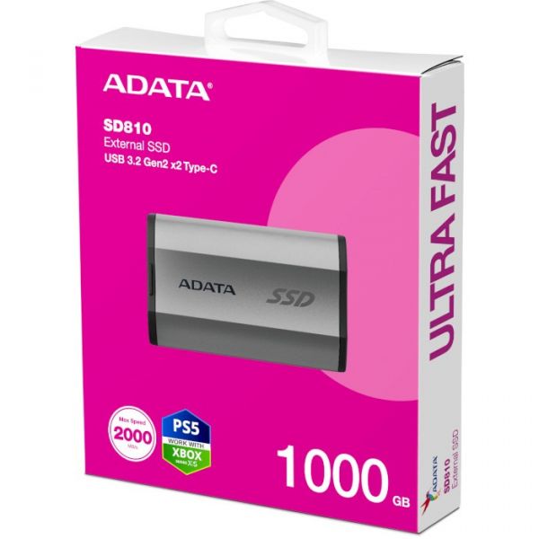 SSD накопитель ADATA SD810 1 TB (SD810-1000G-CSG)