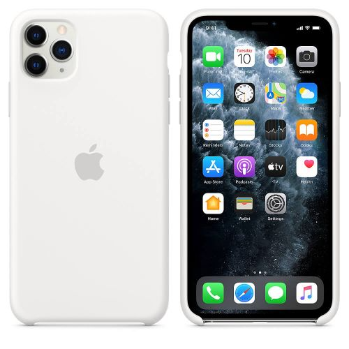 Чехол Apple Silicone Case White for IPhone 11 Pro Max