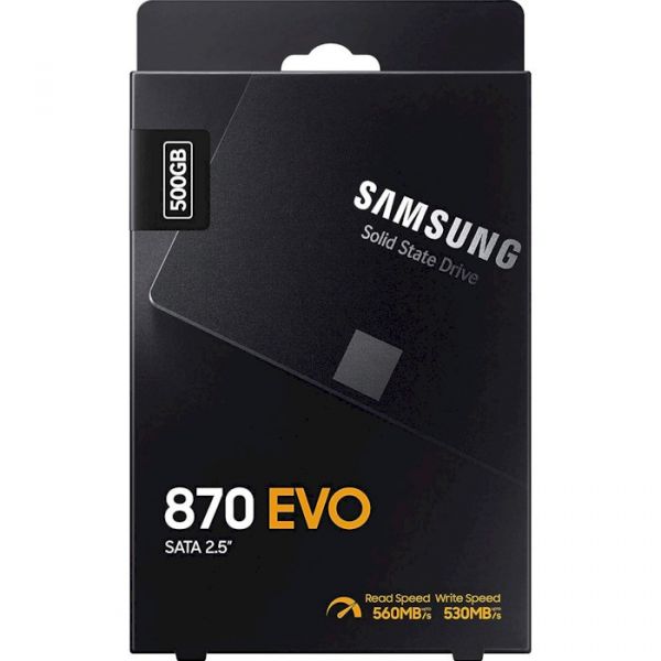 SSD накопичувач Samsung 870 EVO 500 GB (MZ-77E500B)