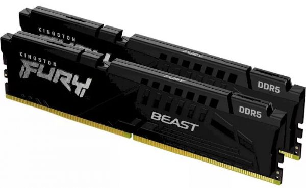 Модуль пам`яті DDR5 2x16GB/6000 Kingston Fury Beast Black (KF560C36BBEK2-32)