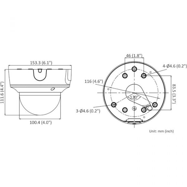 IP-камера відеоспостереження HIKVISION DS-2CD2743G2-IZS 2.8-12mm 4 МП EXIR