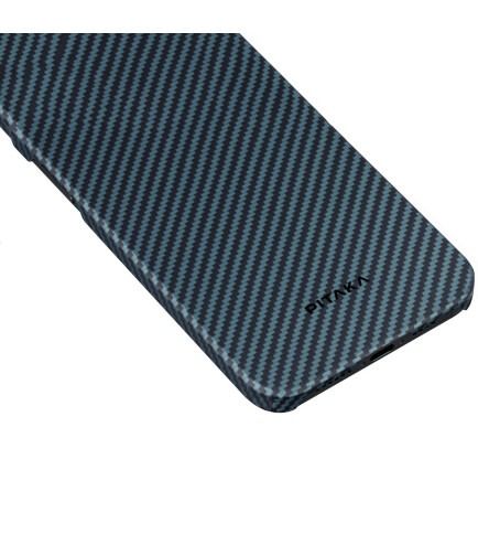 Чохол Pitaka MagEZ Case 4 Twill 1500D Black/Blue for iPhone 15 Pro (KI1508P)