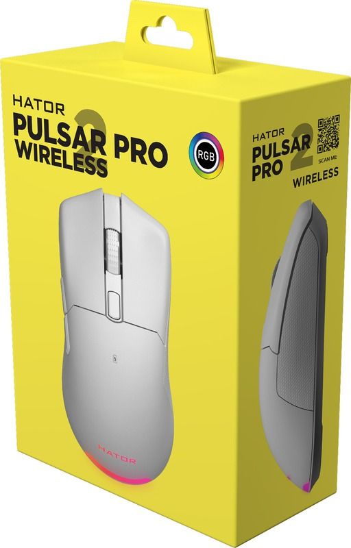 Миша Hator Pulsar 2 PRO Wireless White (HTM-531)