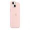 Чохол Apple Silicone Case with MagSafe iPhone 14 (1:1 original) Chalk Pink