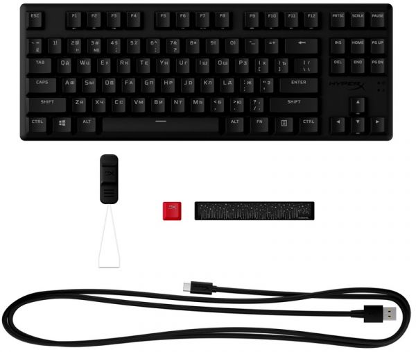 Клавіатура HyperX Alloy Origins Core PBT HX Aqua (639N9AA)