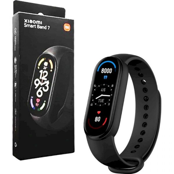 Фітнес-браслет Xiaomi Mi Smart Band 7 Black (BHR6007CN)