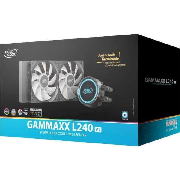 Водяне охолодження Deepcool GAMMAXX L240 V2 (DP-H12RF-GL240V2)