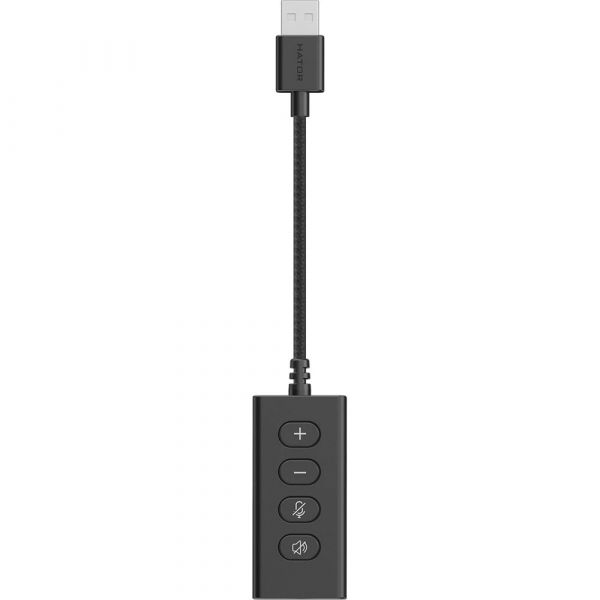 Компьютерная гарнитура Hator Hypergang 2 USB 7.1 Black (HTA-940)