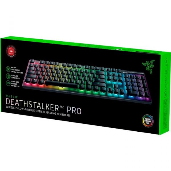 Клавіатура Razer DeathStalker V2 Pro Wireless Red Switch (RZ03-04360800-R3M1)