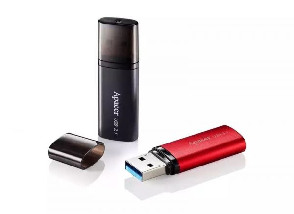 USB флеш накопичувач Apacer 128 GB AH25B USB 3.1 Black (AP128GAH25BB-1)