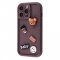 54862   Чохол Pretty Things Case iPhone 15 Pro Max (brown/bear)