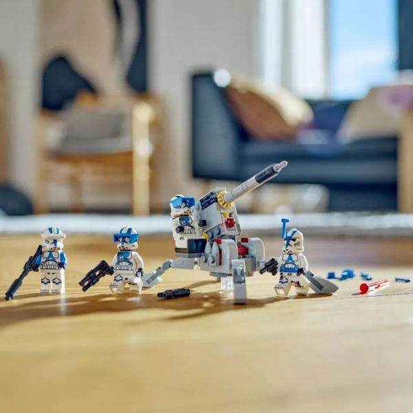 Блоковий конструктор LEGO Star Wars Бойовий загін бійців-клонів 501-го легіону (75345)