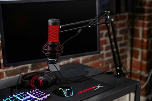 Мікрофон для ПК HyperX Quadcast (HX-MICQC-BK\4P5P6AA)