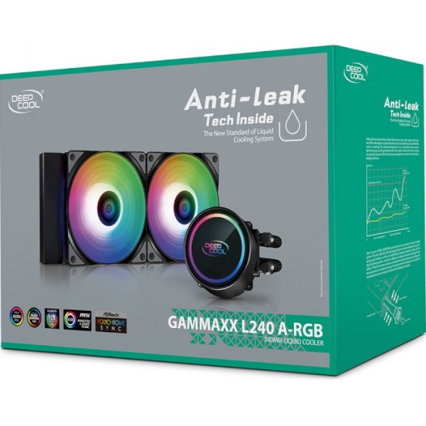 Водяне охолодження Deepcool GAMMAXX L240 A-RGB (DP-H12CF-GL240-ARGB)